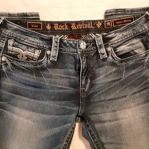 Rock Revival Jean's. Inseam 27 Length 37